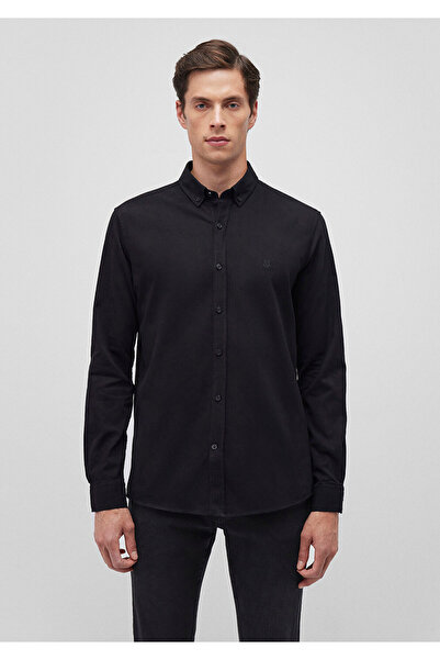 Mavi Siyah Gömlek Slim Fit / Dar Kesim 0211192-900