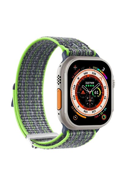Microsonic Apple Watch Series 11 42mm Kordon Terra Strand Yeşil
