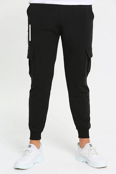 qavnas Φούτερ με στάμπα Unisex Commando Pocket Line Reflector