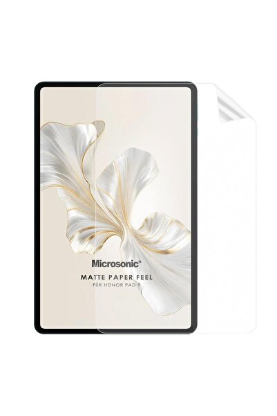 Microsonic Honor Pad 9 Paper Feel Kağıt Dokulu Mat Ekran Koruyucu
