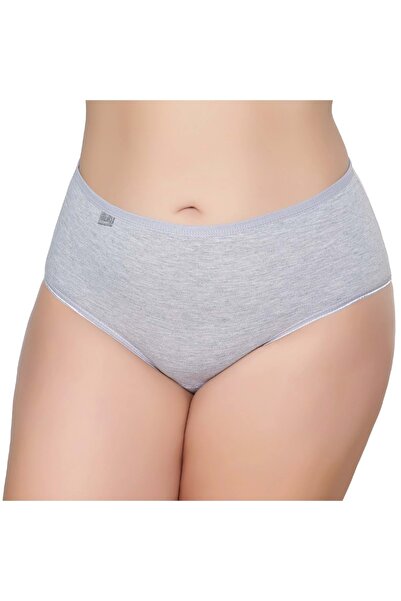 Gümüş İç Giyim Kadın Likralı Bato Gri