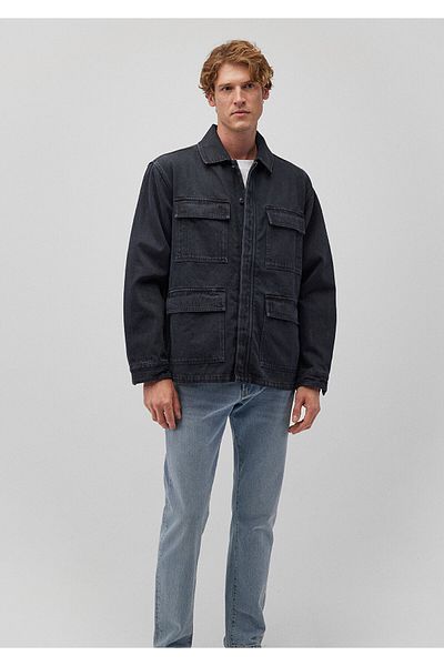 Mavi Gray Loose Fit Jacket - Pocket Detailed, Comfortable Cut 0110510 -70088
