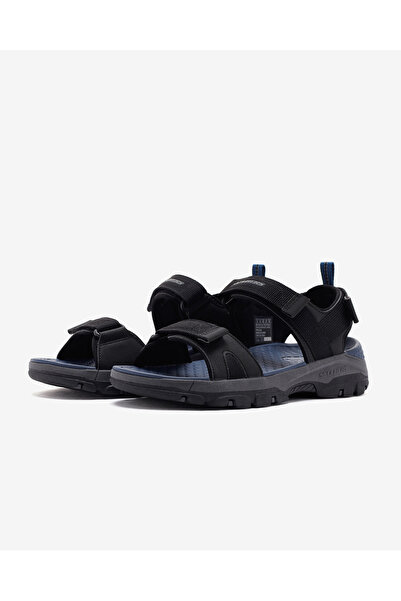 SKECHERS Relaxed Fit: Tresmen - Ryer Erkek Siyah Sandalet 205112 Blk