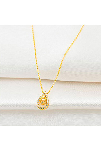 Label Damla 22 Ayar Altın Kolye