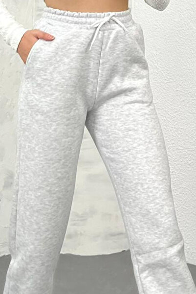 Balenbi Women's High Waist Winter Fleece Thick Sweatpants 1091