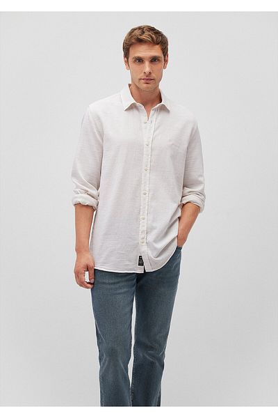 Mavi Cămașă albă Slim Fit / Slim Fit 0210053 -70039