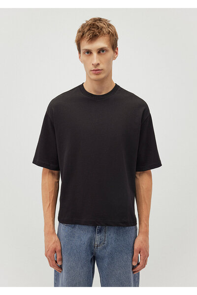 Mavi Μπλουζάκι Boxy Cut Black Basic - 0612240 -900