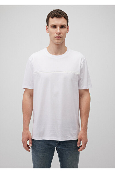 Mavi Μπλουζάκι με κανονική εφαρμογή σε λευκό εμπριμέ - 0612286 -620