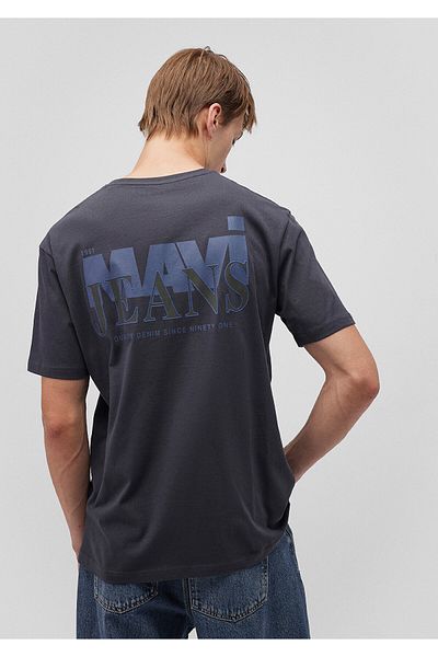 Mavi Μπλουζάκι ανθρακί με λογότυπο Loose Fit / Loose Relaxed Fit 0612352 -70087