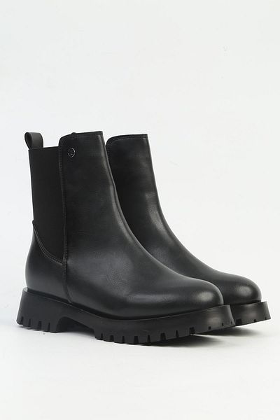 Pierre Cardin ®   Black Skin Women's Boots Pc-54315