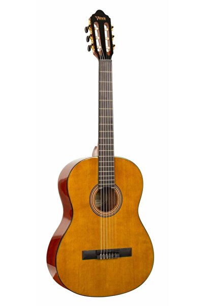 VALENCIA Vc264h Klasik Gitar, Hybrıd, Scale 4/4,antik Naturel