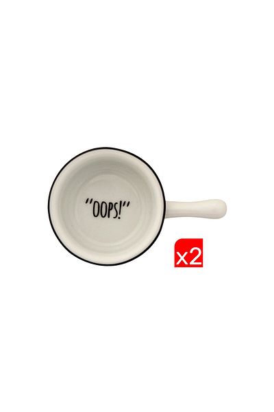 Porland Be Happy 6cm Mini Bowl - Pack of 2 04Ap 020396