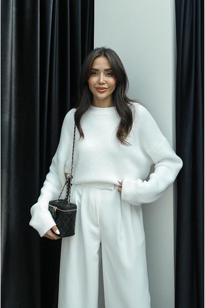 Havoş Ecru Nathan Crew Neck Sweater