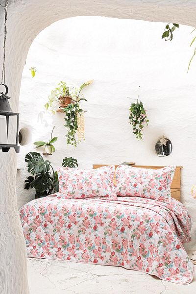 Altınbaşak Luxart Harper Pink Puff Double Bedspread