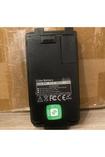 TKSTAR Kalitesi ile Quansheng uv-k5 uv-k6 tkstar 1600 mh batarya