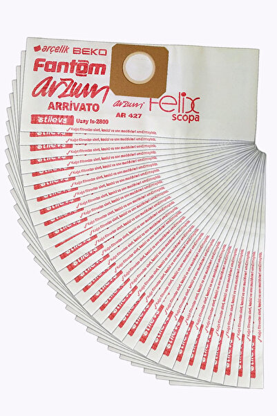 Marketto أرتشيليك S 6990 مكنسة كهربائية كيس غبار ورقي 30 قطعة