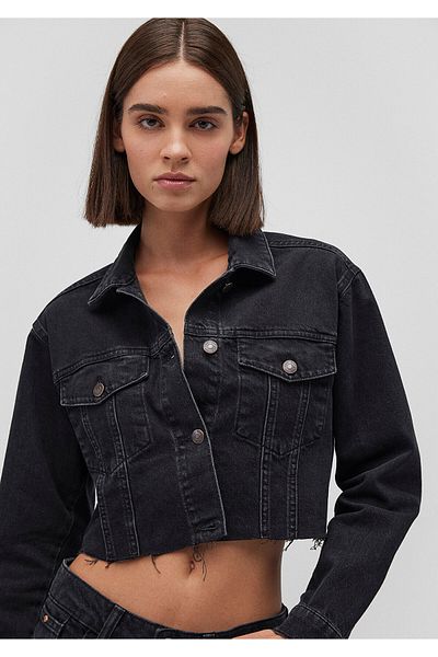 Mavi Jachetă de jeans antracit Brenda anii 90 1110118 -87762
