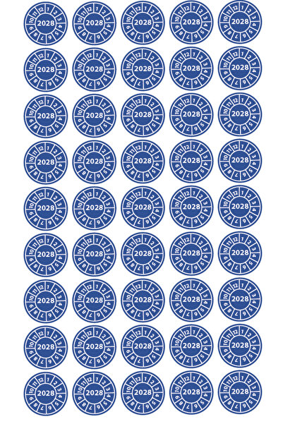 AKDESEN Yangın Tüpü Tarih Etiketi 2028