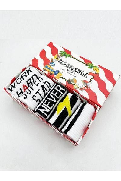 CARNAVAL SOCKS Σετ 5 Αθλητικές Κάλτσες Πίσω Αστραγάλου Super Star