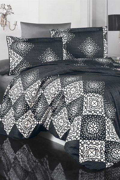 Altınbaşak Double Satin Hayra Duvet Cover Set