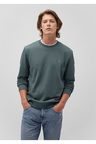 Mavi Φούτερ Green Crew Neck - Basic, 065751 -71577