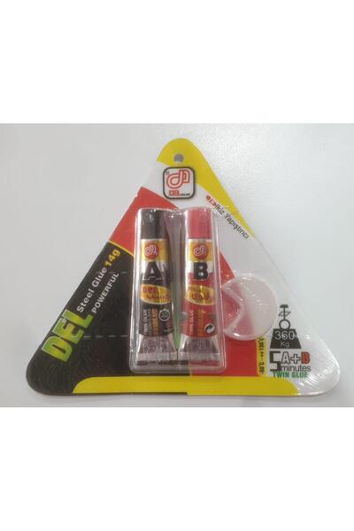TUĞRA HIRDAVAT DEL Glue 14 gr İkiz Yapıştırıcı İran – Metal, Taş, Fayans, Pla...