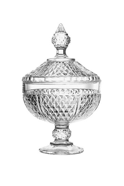 Paşabahçe 97242 وعاء سكر زجاجي ماسي