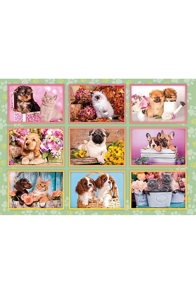 CLEMENTONI Puppies Collage Puzzle 180 Pieces 29788