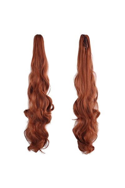 Afrodit Giyim ذيل حصان مموج بإبزيم / نحاس