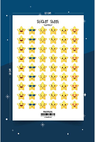 MuslimWalk Starmoji – Öğretmen Öğrenci Ödül – Sticker Seti #139