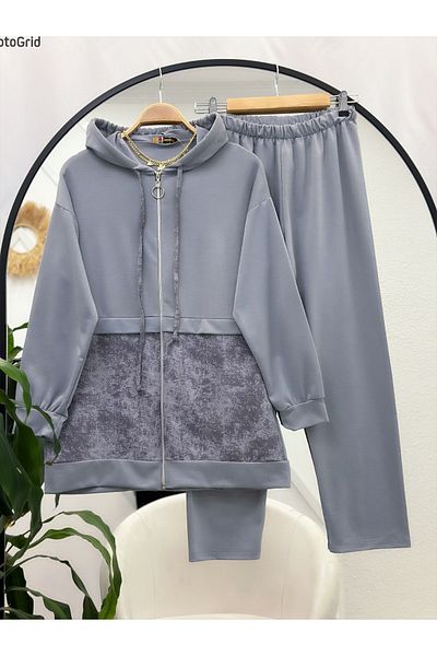 YEDİLALE Hooded Pocket Double Set