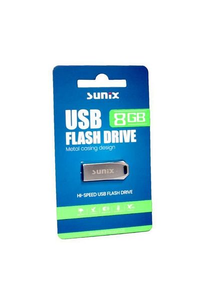 Sunix 8 GB Metal USB Flash Memory