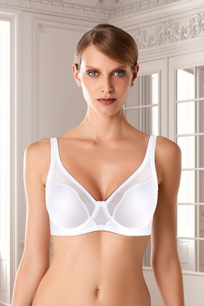 Pierre Cardin Sutien de minimizare cu sârmă 7021 alb pentru femei