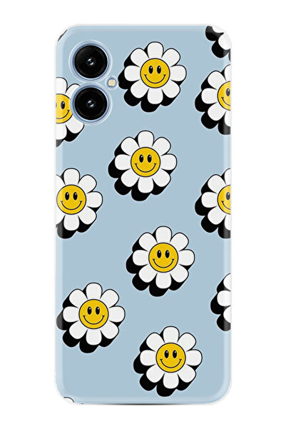 omix X5 Kılıf Boutique Baskılı Resimli Gülen Papatyalar Pcode -023