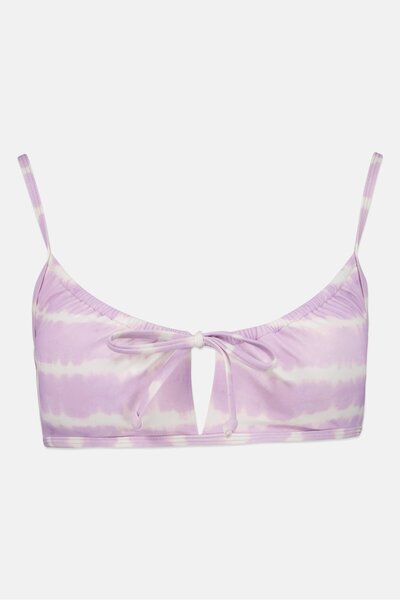 New Look Women Allover Print Bikini Top, Multicolor