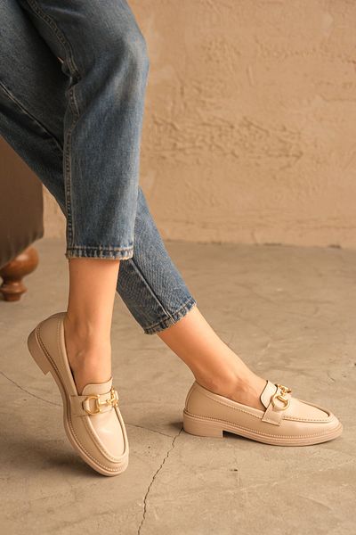 MODAADAM Pantofi de damă Roma Casual Loafer - Piele din piele