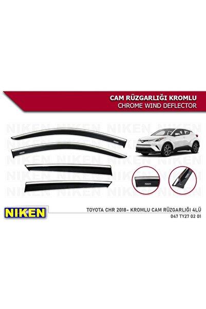 Niken Toyota Chr 2018- Kromlu Cam Rüzgarlığı