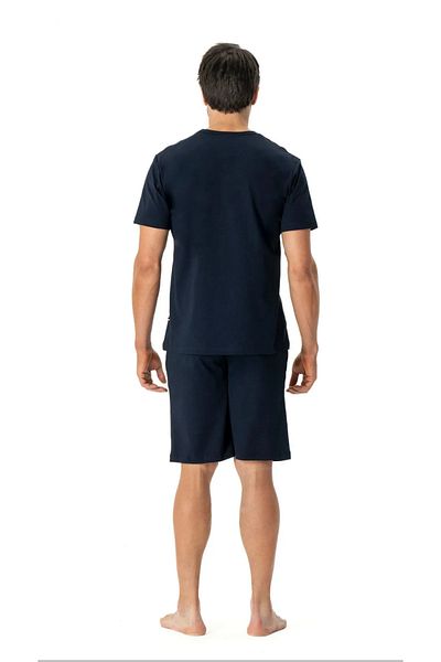 U.S. Polo Assn. Ανδρικές πιτζάμες 3 τεμαχίων με άδεια χρήσης, USPA, Navy