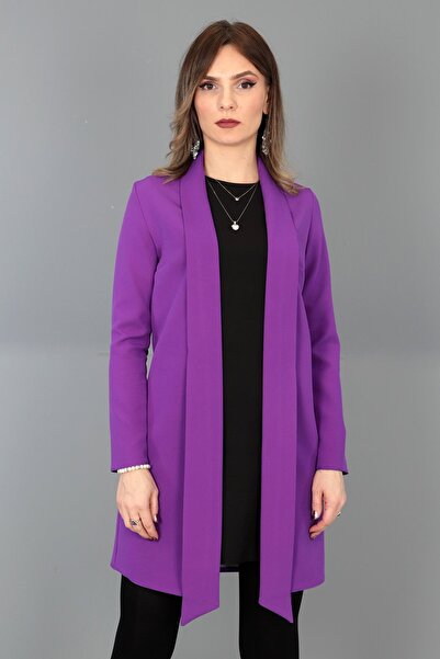 ÖNDER ÖZSOY Japon Ceket-Mor