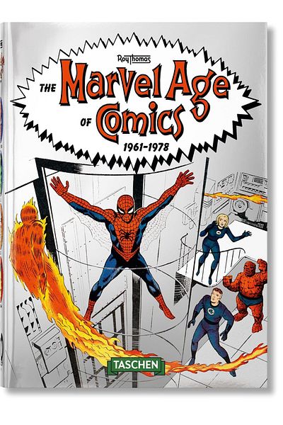 Taschen The Marvel Age of Comics 1961–1978. 40Th Ed. Roy Thomas (Hardcover)