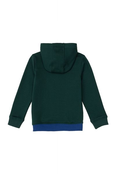 U.S. Polo Assn. Boy's Dark Green Hooded Sweatshirt 50293616 -Vr079