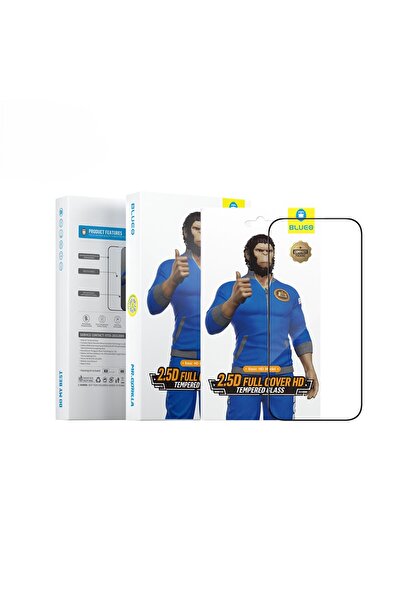 BLUEO واقي شاشة زجاجي عالي الدقة لهاتف آيفون 16 برو ماكس