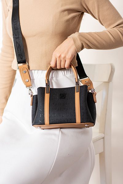 Just Polo EU Original Just Polo Top Rated Women's Shoulder Bags Suitable for Daily Use 4110 Blacktab