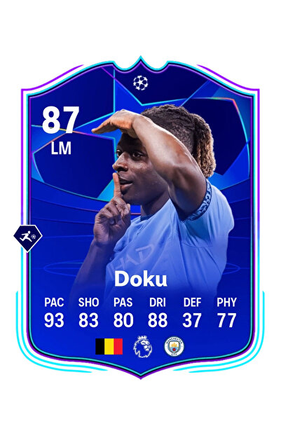 BERKANTTP نسيج FC 25 UCL Road إلى بطاقة Knockouts Fut