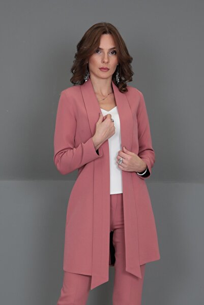 ÖNDER ÖZSOY Japon Ceket-gül Kurusu