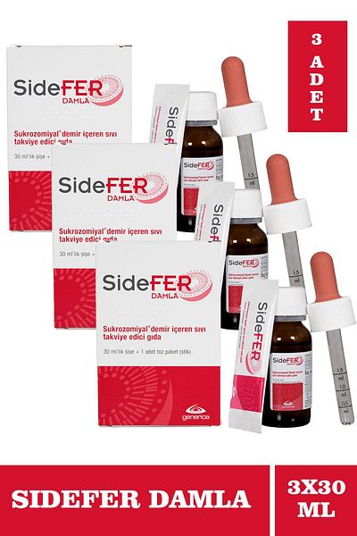 Sidefer Drop 30 ml 3 Pieces