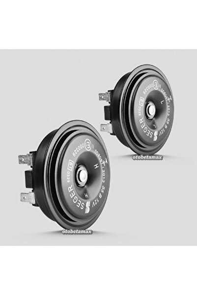 Seger 55b Güçlendirilmiş Mega Motosiklet Korna Seti 2 adet