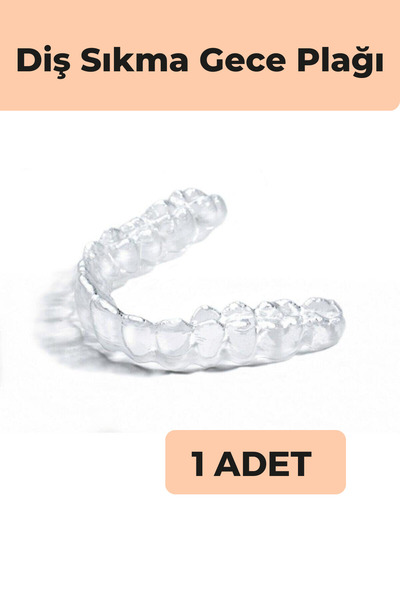 Lumieres Premium Diş Gıcırdatma Çene Sıkma Önceleyici Gece Plağı Koruyucu Uyk...