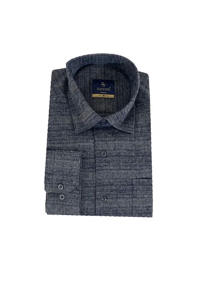 dcn giyim 1985 Men's Classic Winter Shirt-D3