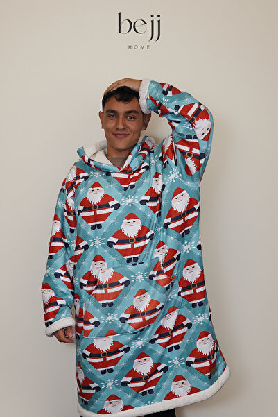 ECEMRE Κουβέρτα τηλεόρασης που φοριέται - Φούτερ & Φούτερ με κουκούλα & Πανσό & Φλις (ΝΕΟ ΧΡΟΝΙΟ - ΧΡΙΣΤΟΥΓΕΝΝΙΑΤΙΚΟ)
